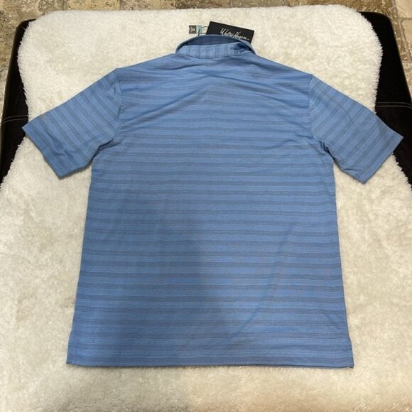 Walter Hagen Men's P11 Fine Line Texture Stripe Golf Polo - Picture 12 of 12
